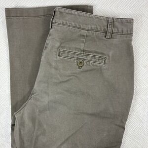 Talbots Chino Pants Womens 4 Heritage Boot Brown Stretch Mid Rise 28x29‎